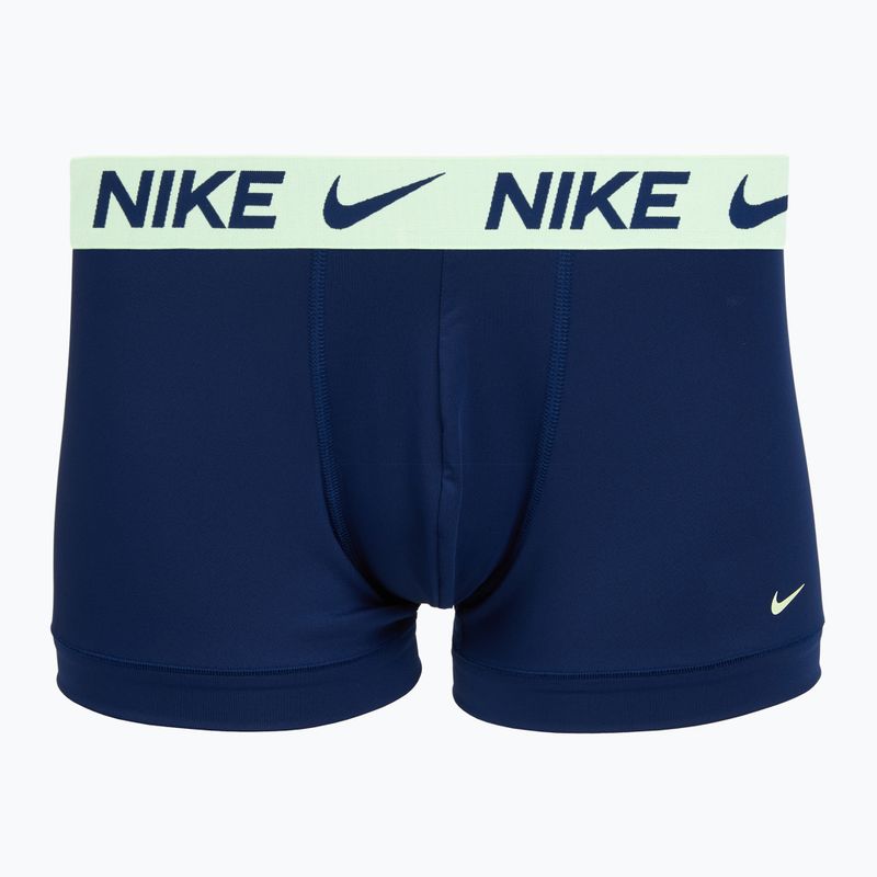 Pánské boxerky Nike Dri-Fit Essential Micro Trunk 3 pairs navy 2
