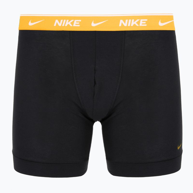 Pánské boxerky Nike Essential Cotton Stretch 5 pairs black/volt/pt red/game royal/sm green/un gold wb 5