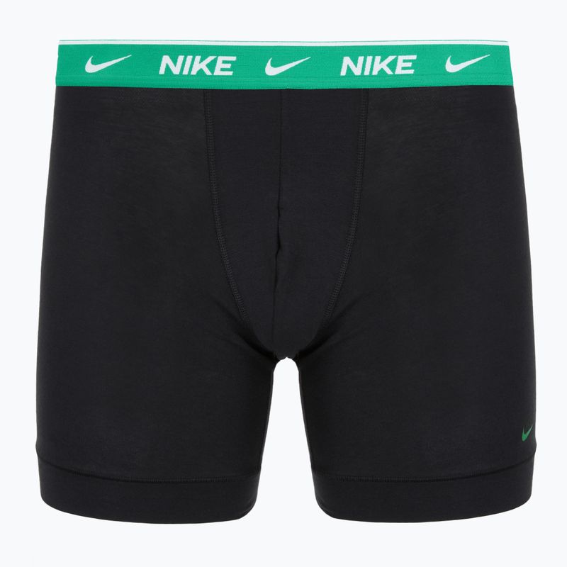 Pánské boxerky Nike Essential Cotton Stretch 5 pairs black/volt/pt red/game royal/sm green/un gold wb 7