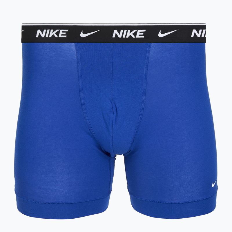 Pánské boxerky Nike Cotton Stretch Boxer Brief black/blue/navy 2