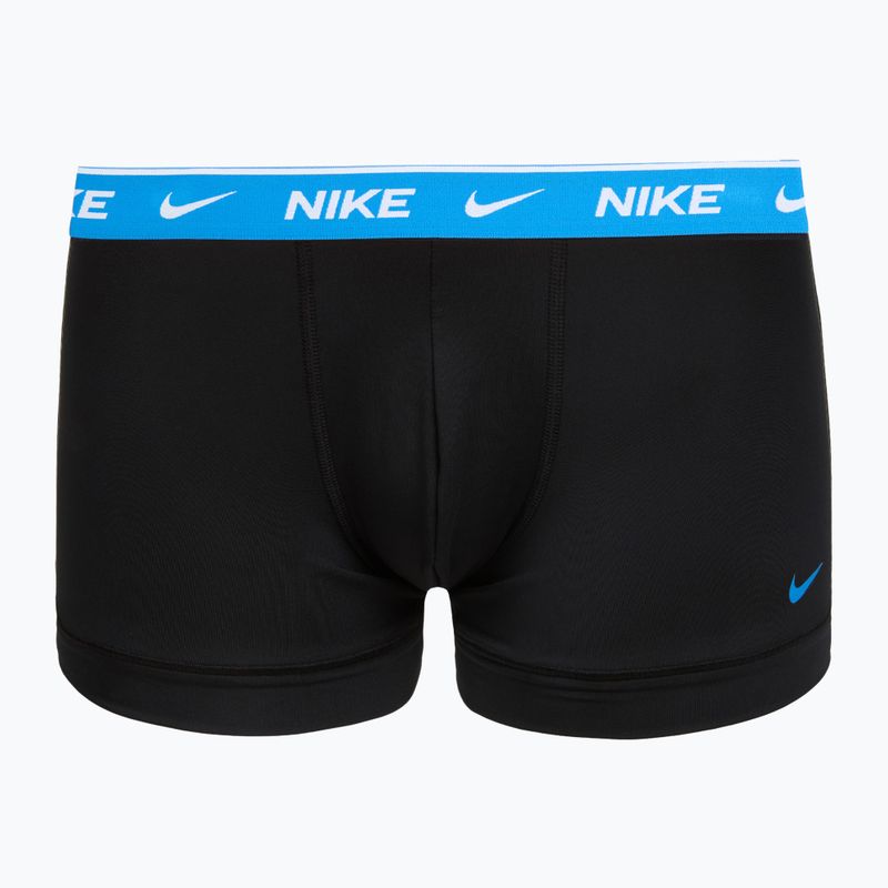 Pánské boxerky Nike Cotton Stretch Trunk 3 pack open black 2