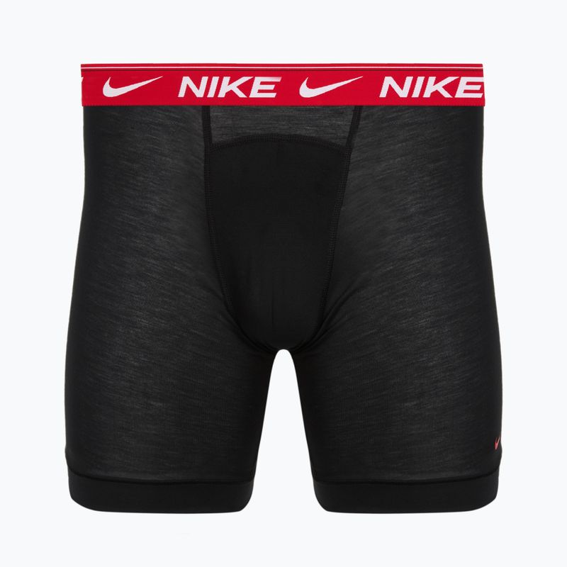 Pánské boxerky Nike Dri-FIT Ultra Comfort Long 3 pack gray 2