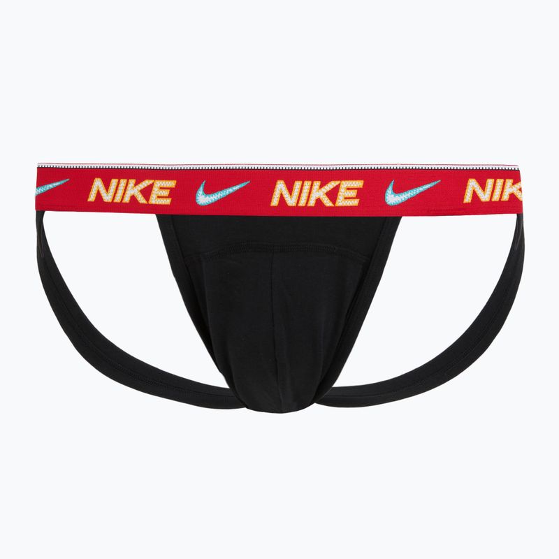 Pánské boxerky Nike Cotton Stretch Jock Strap Steel Grey 4