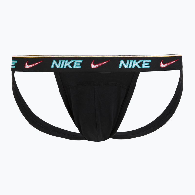 Pánské boxerky Nike Cotton Stretch Jock Strap Steel Grey 5