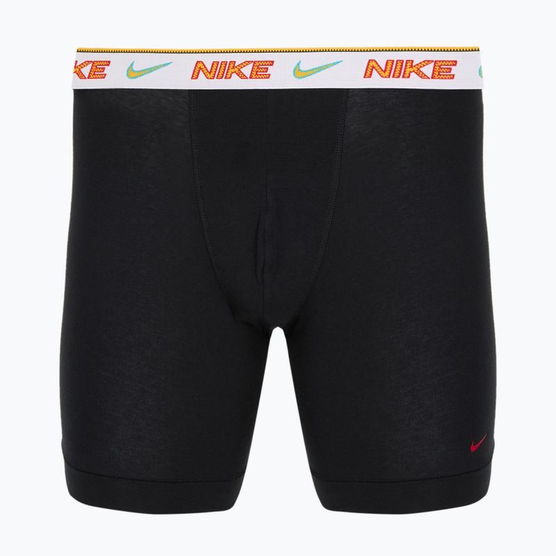 Pánské boxerky Nike Long Boxer Brief steel grey 2
