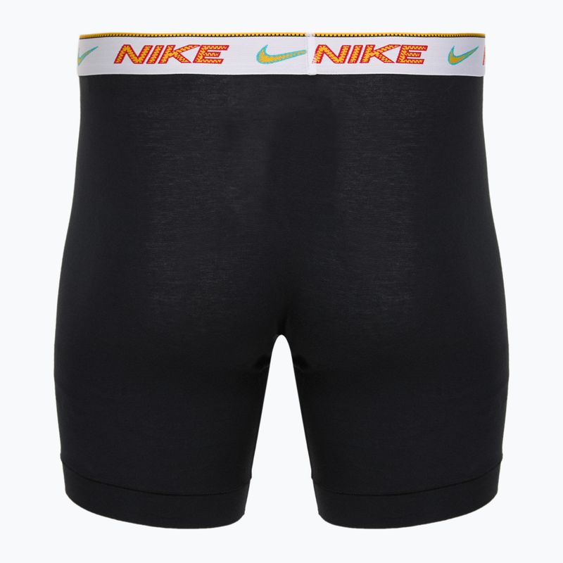 Pánské boxerky Nike Long Boxer Brief steel grey 3