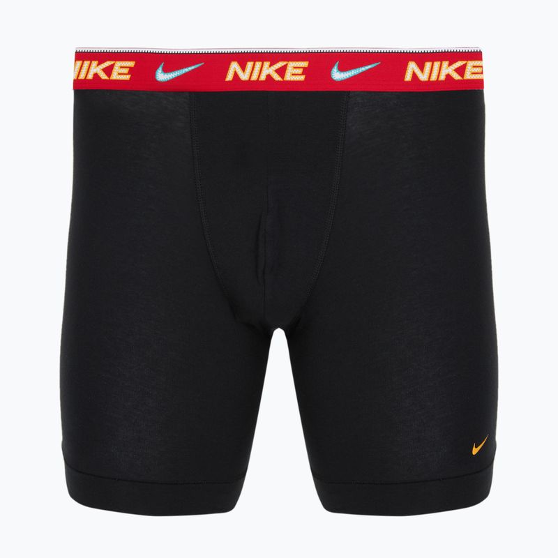 Pánské boxerky Nike Long Boxer Brief steel grey 5