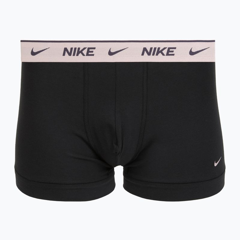 Pánské boxerky Nike Cotton Stretch Trunk 3 pack charcoal heather 2