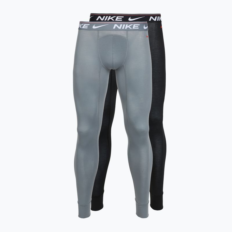 Pánské legíny Nike Ultra Comfort 2 pack carbon heather