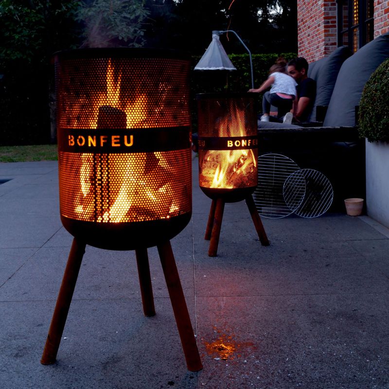 Zahradní ohniště BonFeu BonVes corten 10