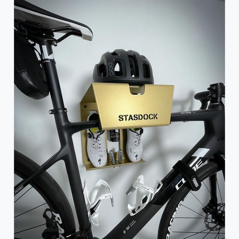Držák na kolo na stěnu - věšák  STASDOCK Bike Hanger new gold 5
