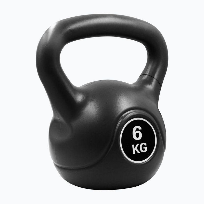 Kettlebell 6 kg Pure2Improve černý P2I202090 2