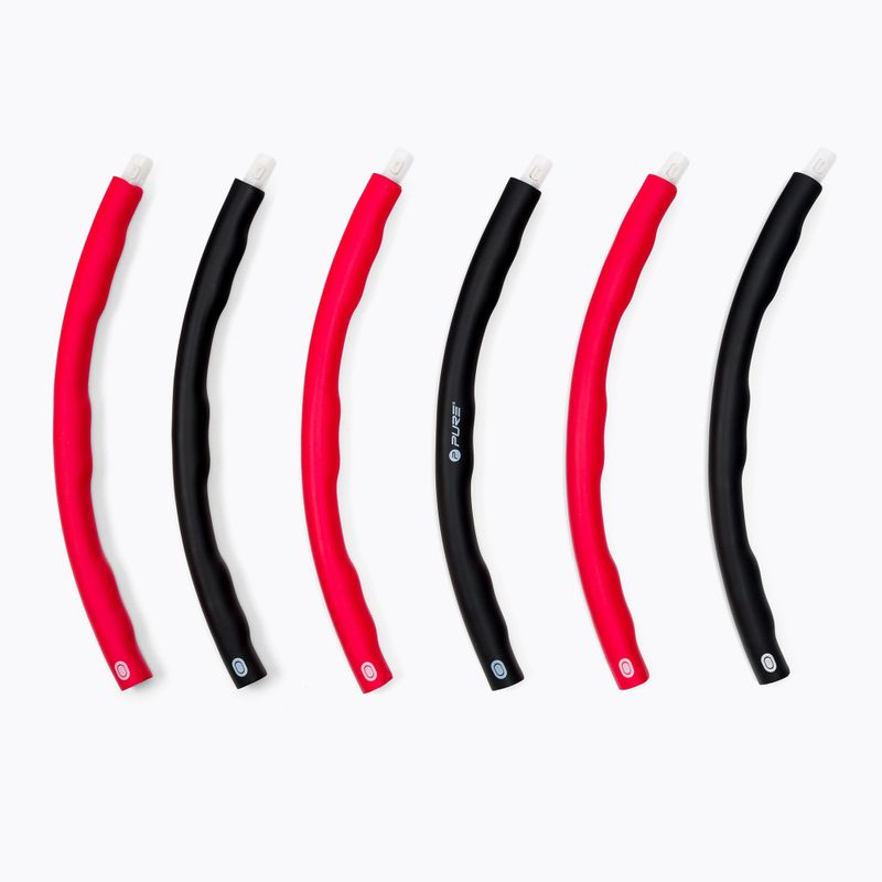 Hula hoop Pure2Improve Skládací Fitness Hoop červený 2829 4