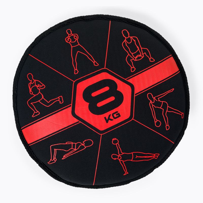 Činka 8 kg Pure2Improve Sandbell černo-červená P2I201240 2