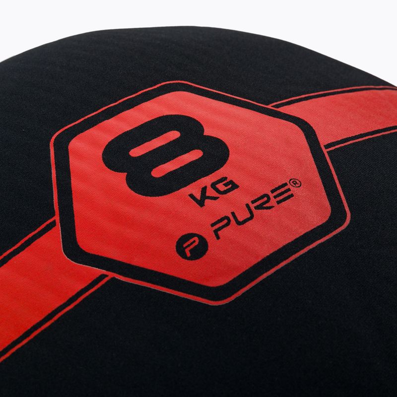 Činka 8 kg Pure2Improve Sandbell černo-červená P2I201240 3