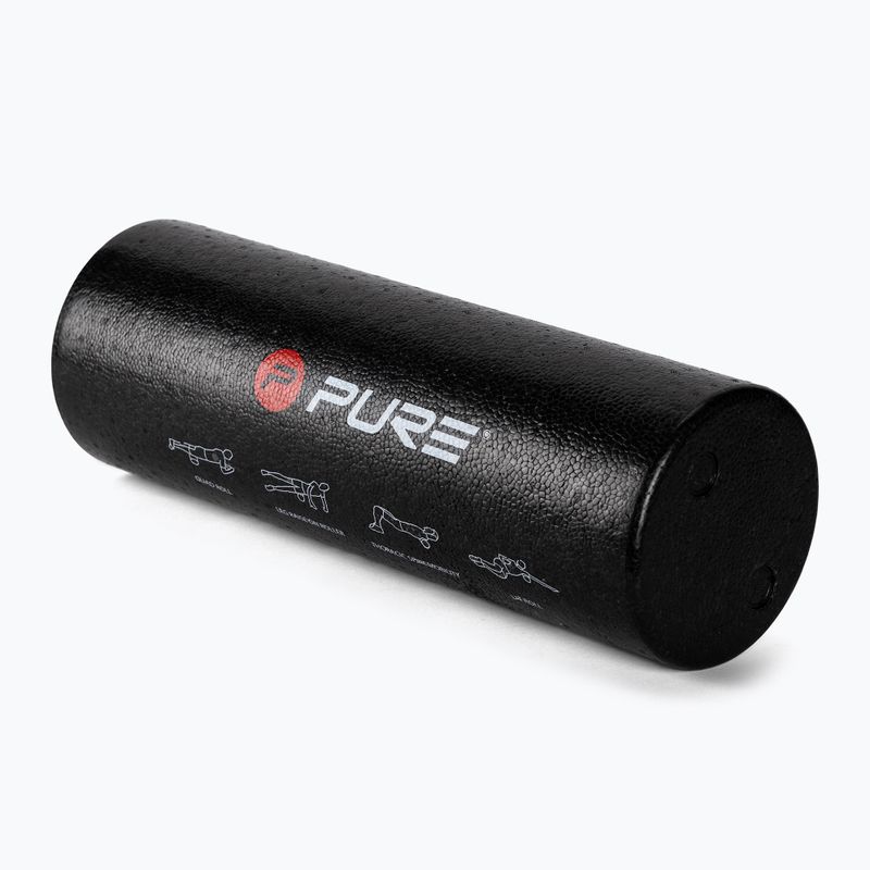 Masážní válec Pure2Improve Trainer černý 3918