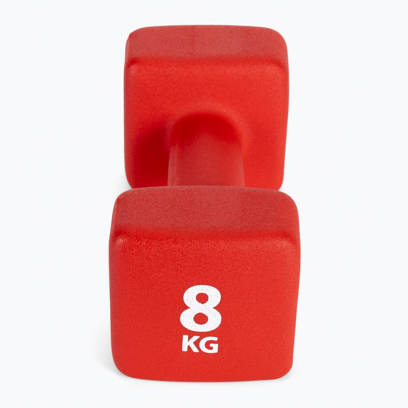 Neoprenová činka 8 kg Pure2Improve červená P2I201450 3
