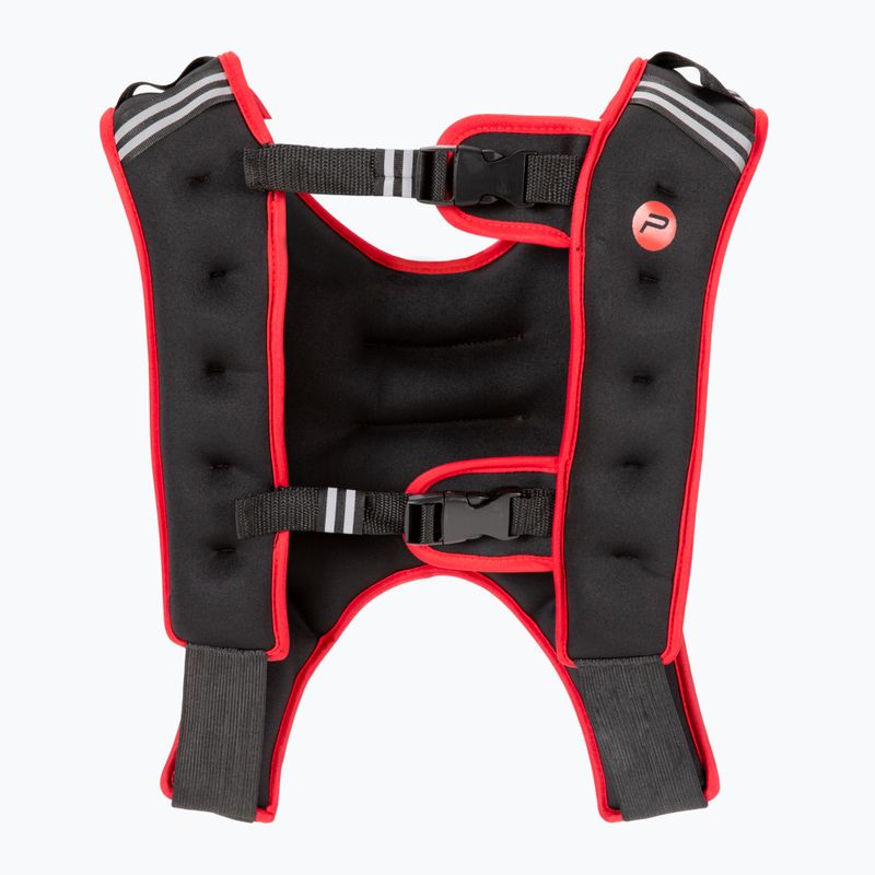 Zátěžová vesta Pure2Improve Weighted vest černá P2I2023