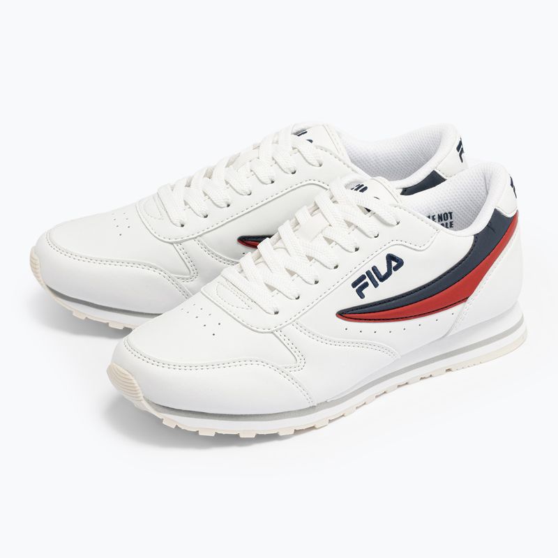Dětské boty  FILA Orbit white/dress blues 8