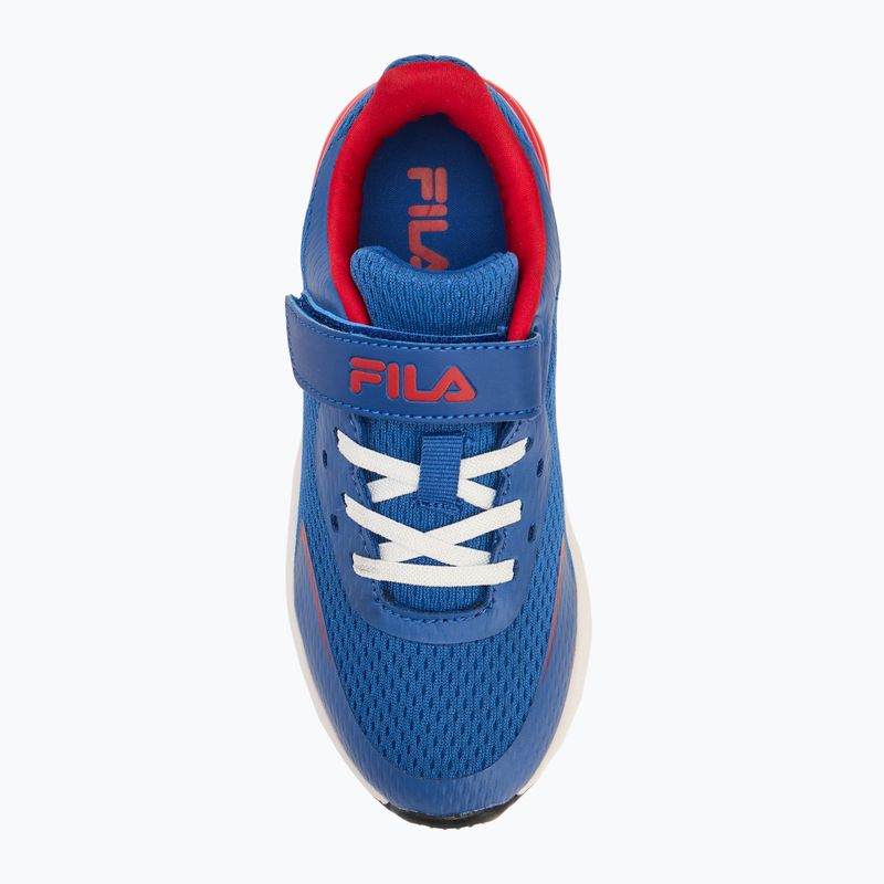 Dětské boty FILA Crusher V blue quartz / fila red 5