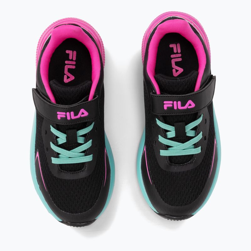 Dětské boty FILA Crusher V black / pink glo 5