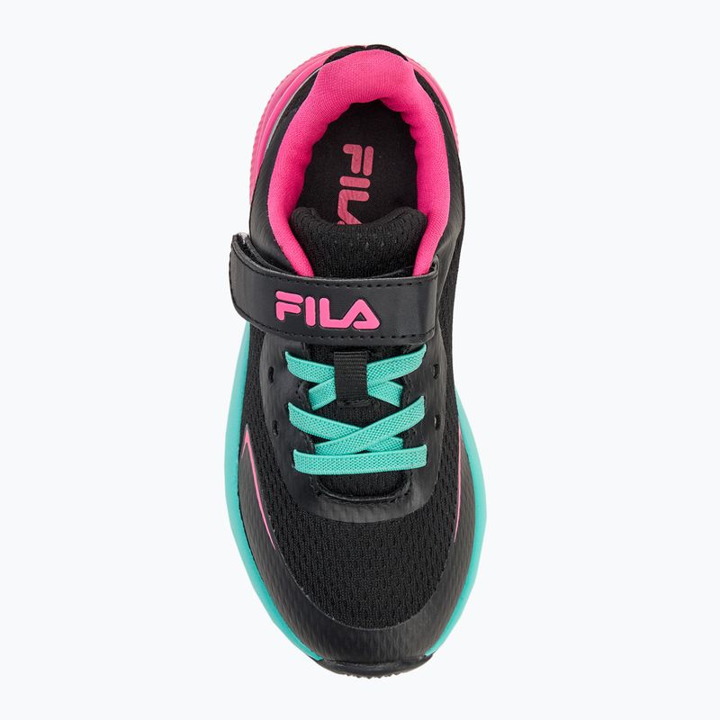 Dětské boty FILA Crusher V black / pink glo 5