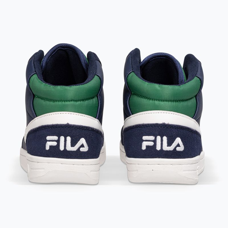 Dětské boty  FILA Crew Mid fila navy/verdant green 10