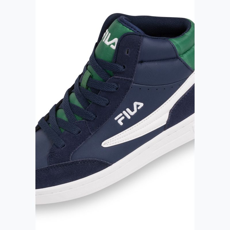 Dětské boty  FILA Crew Mid fila navy/verdant green 13