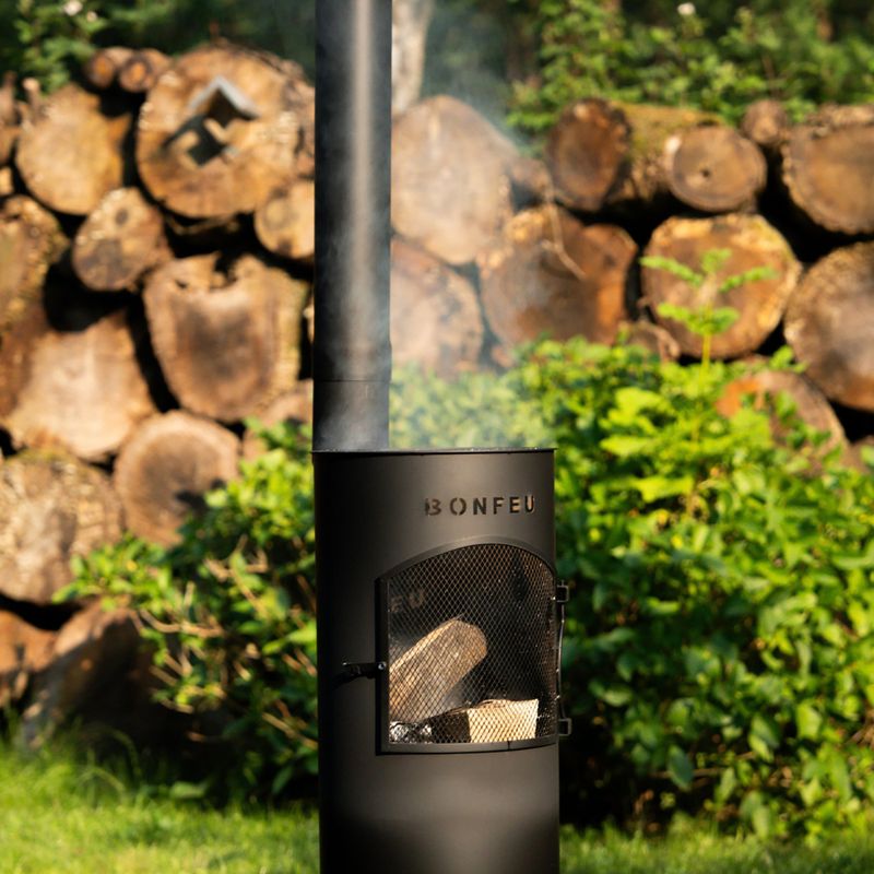 Zahradní krb BonFeu Bongiano LP black 3
