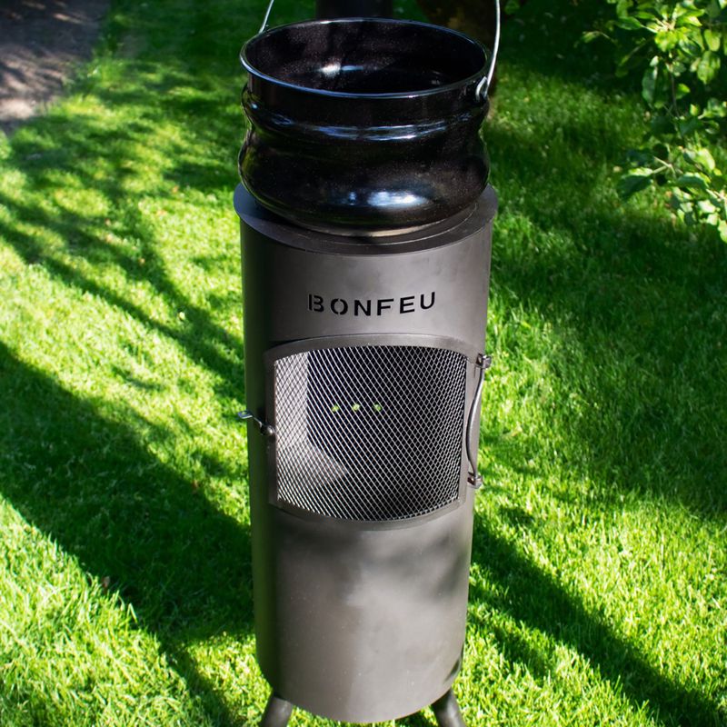 Zahradní krb BonFeu Bongiano LP black 4