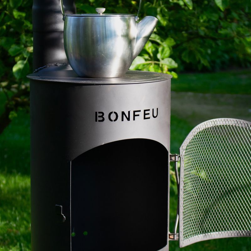 Zahradní krb BonFeu Bongiano LP black 5
