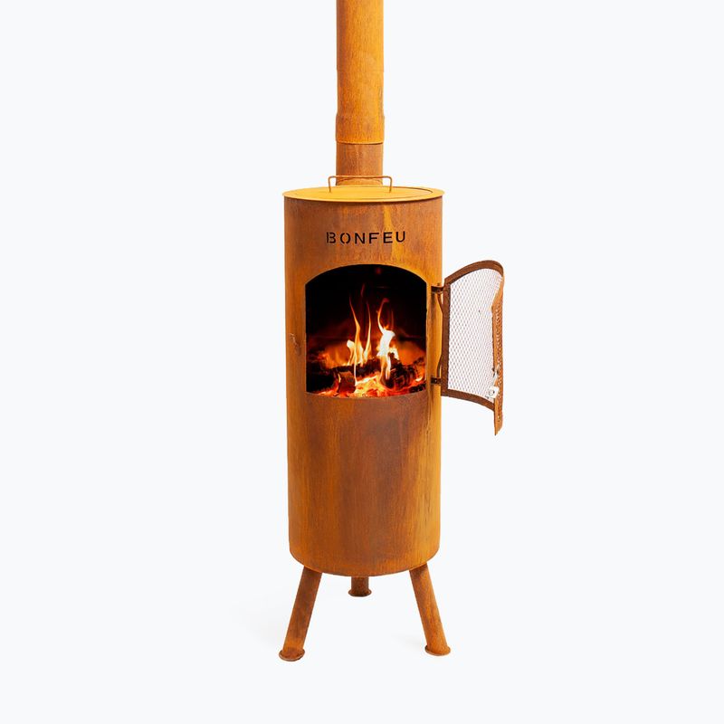 Zahradní krb BonFeu Bongiano LP corten 2
