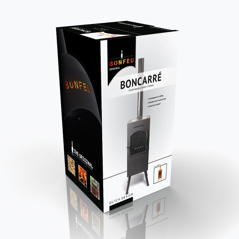 Zahradní krb BonFeu BonCarré corten 6
