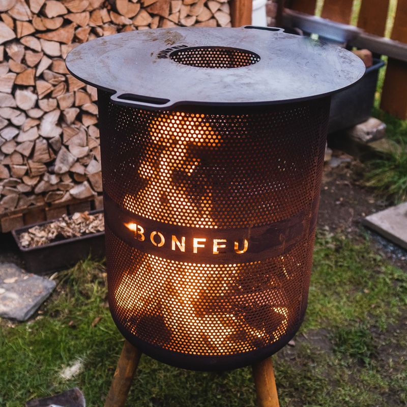 Zahradní ohniště BonFeu BonVes black 8