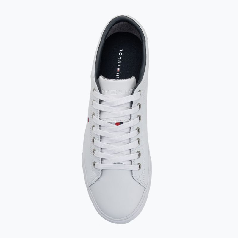 Pánské boty Tommy Hilfiger Essential Leather Sneaker white 5
