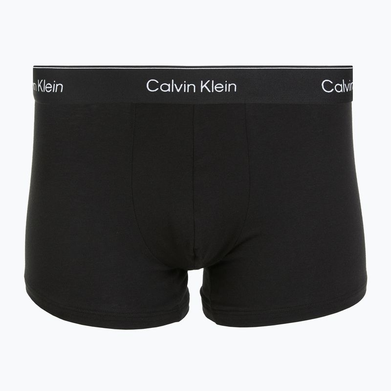 Boxerky Calvin Klein LV00NB4392 Trunk 3 páry black/dyed to match/white 2