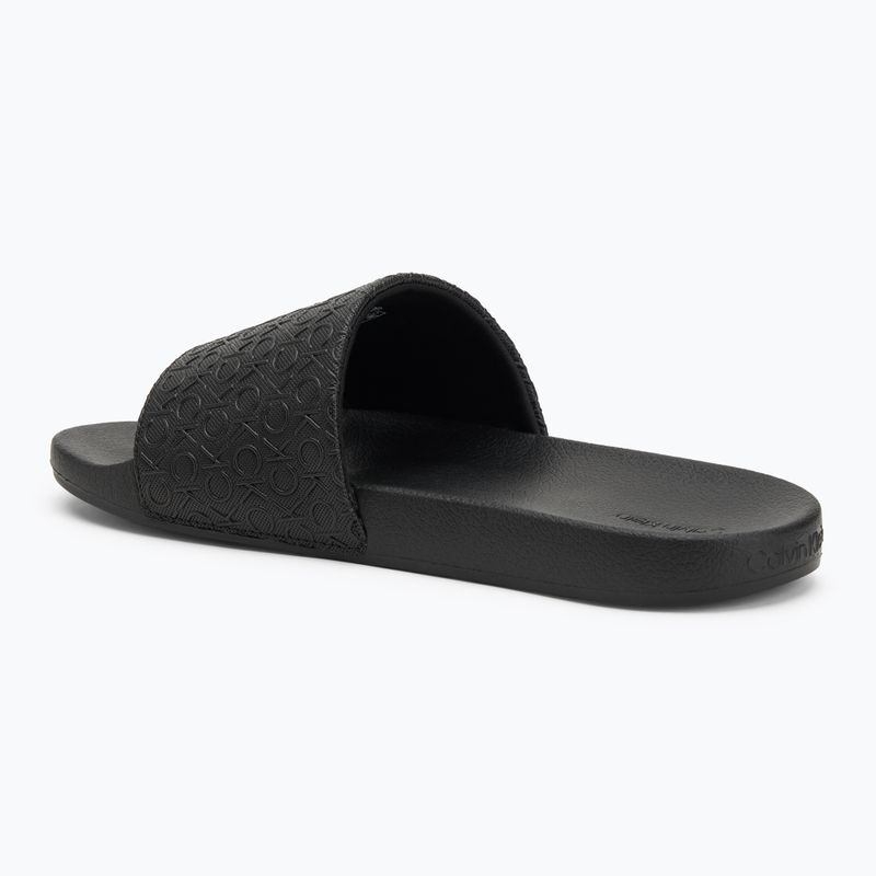 Pánské nazouváky Calvin Klein HM0HM01968 Pool Slide Mono Triple Black 3