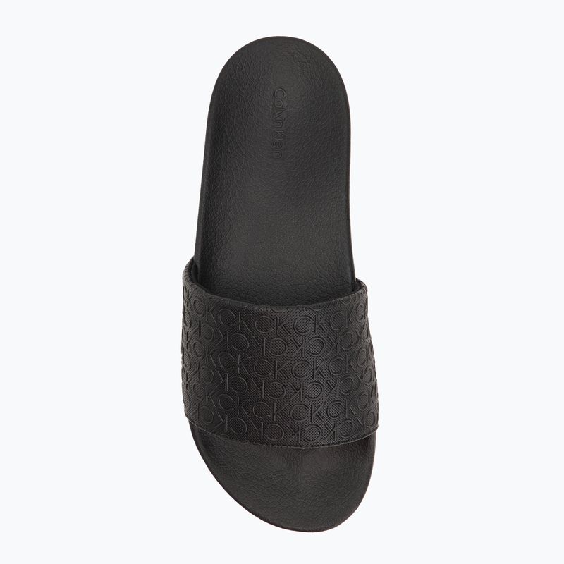 Pánské nazouváky Calvin Klein HM0HM01968 Pool Slide Mono Triple Black 5