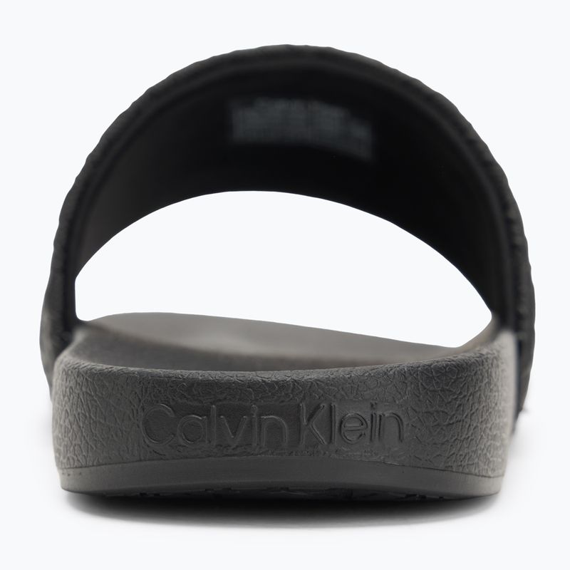 Pánské nazouváky Calvin Klein HM0HM01968 Pool Slide Mono Triple Black 6