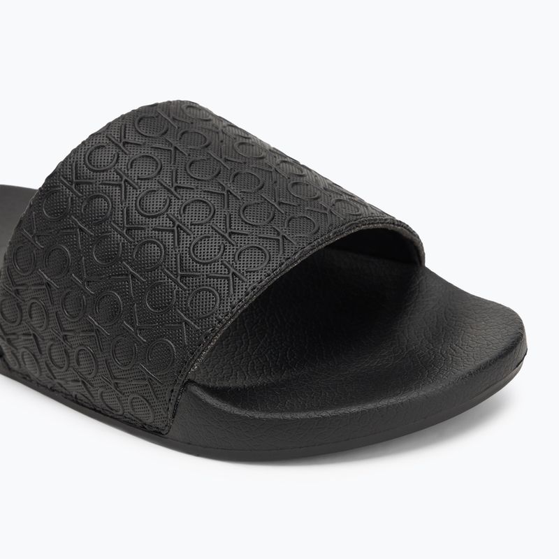 Pánské nazouváky Calvin Klein HM0HM01968 Pool Slide Mono Triple Black 7