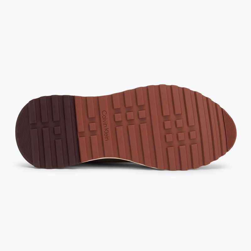 Pánské boty Calvin Klein HM0HM01714 Low Top Lace Up Repreve Mix Silver Mink/Vineyard Wine 4