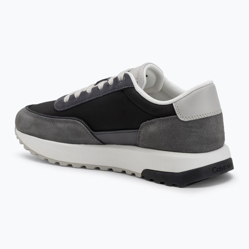 Pánské boty Calvin Klein HM0HM01714 Low Top Lace Up Repreve Mix Formal Gray/Eggshell/Creamy White 3