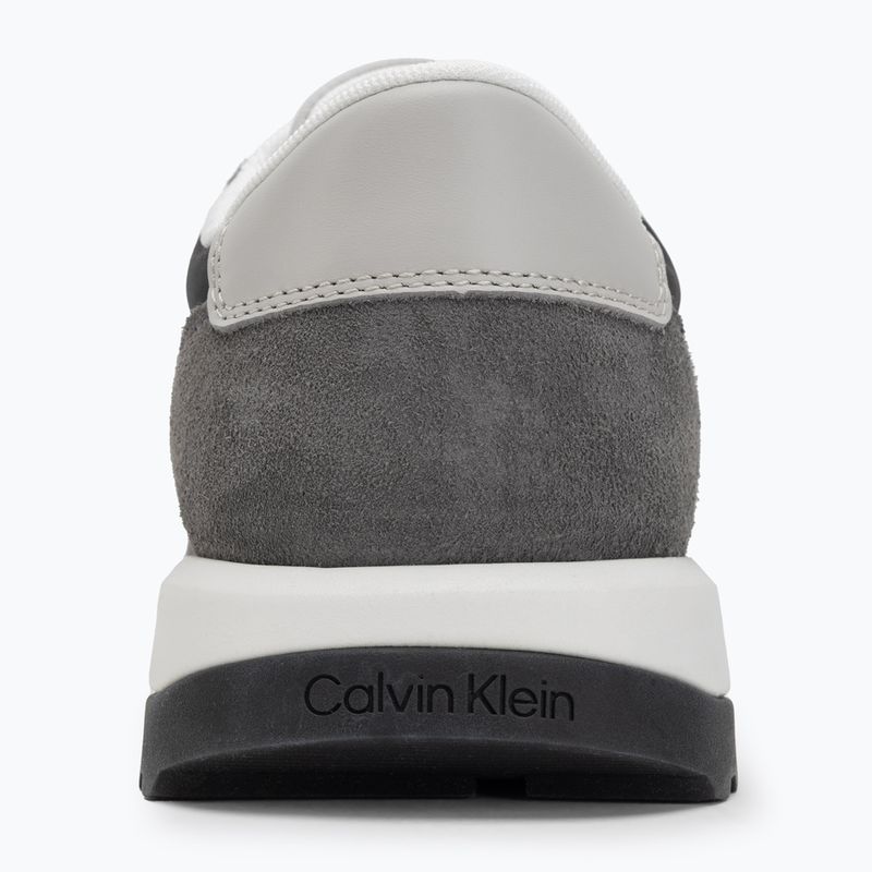 Pánské boty Calvin Klein HM0HM01714 Low Top Lace Up Repreve Mix Formal Gray/Eggshell/Creamy White 6