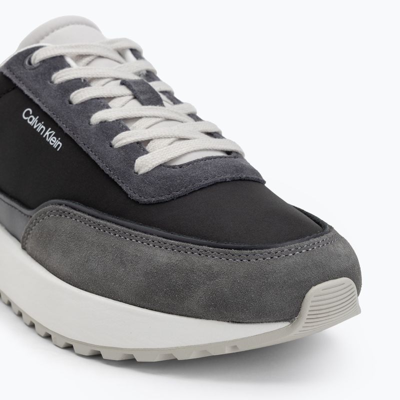 Pánské boty Calvin Klein HM0HM01714 Low Top Lace Up Repreve Mix Formal Gray/Eggshell/Creamy White 7