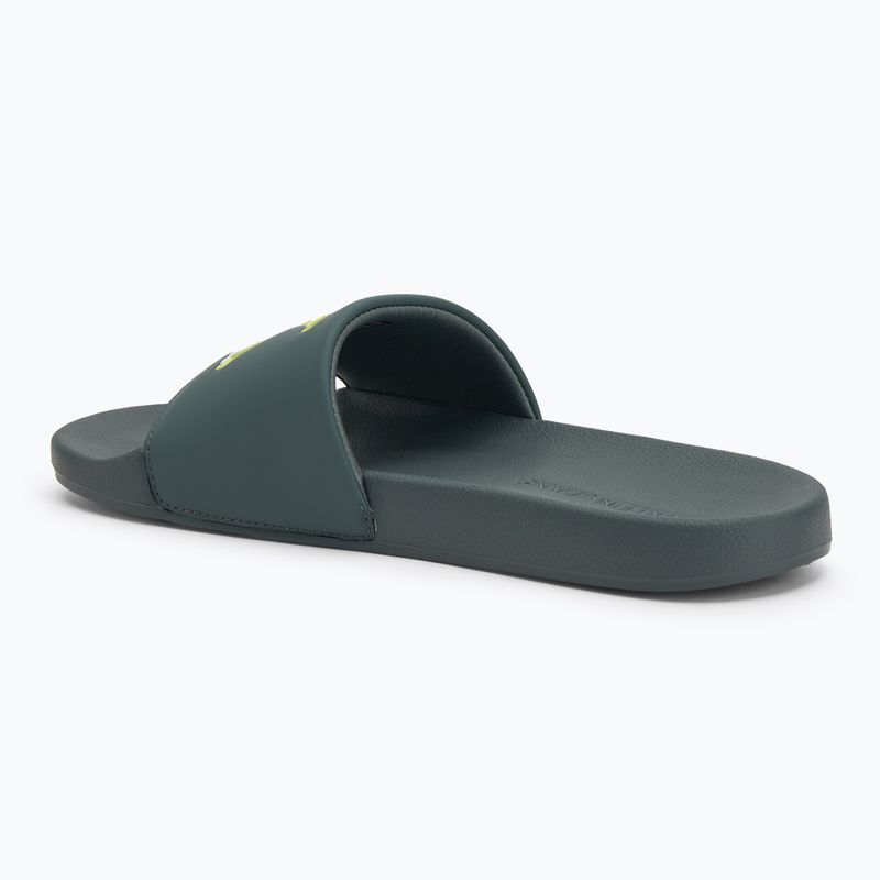 Pánské nazouváky Calvin Klein YM0YM01281 Jelly Mono PU Seaside Aqua/White 3