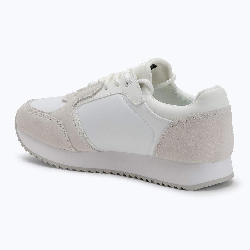 Dámské boty Calvin Klein  YW0YW01644 Runner Laceup Sock Mg Nylon Mix Bright White/Black 3