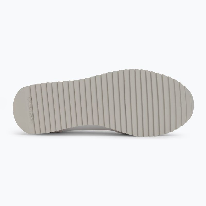 Dámské boty Calvin Klein  YW0YW01644 Runner Laceup Sock Mg Nylon Mix Bright White/Black 4