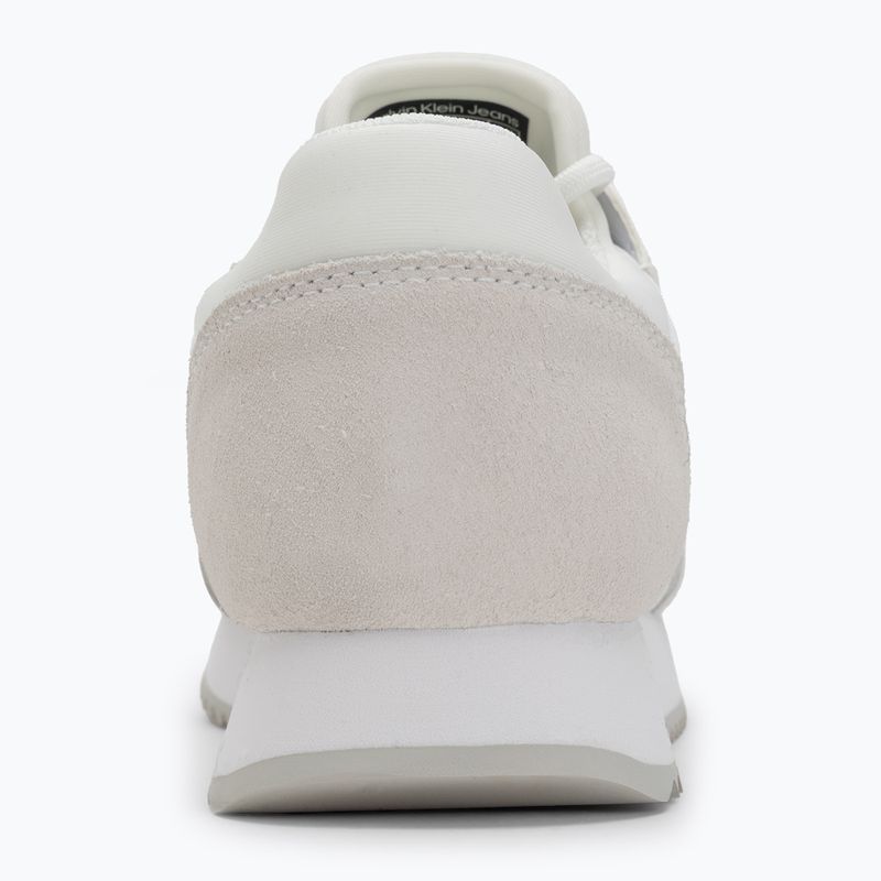 Dámské boty Calvin Klein  YW0YW01644 Runner Laceup Sock Mg Nylon Mix Bright White/Black 6