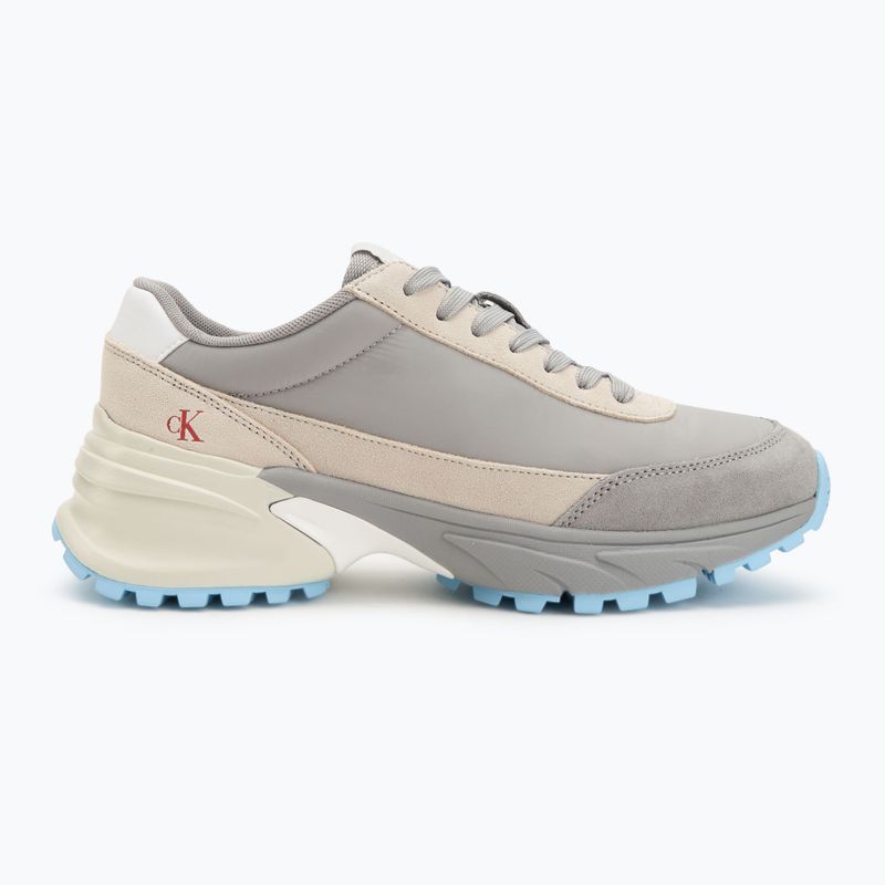Dámské boty Calvin Klein YW0YW01852 Hike Runner Mg Nylon Mix formal gray/eggsshell creamy/white 2