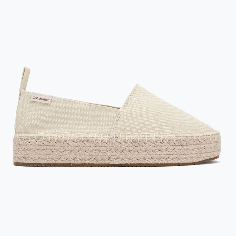 Dámské espadrily Calvin Klein YW0YW01871 Platform ML CS pistachio 2